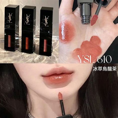 ysl vinyl cream lip stain dupe|ysl lip stain 610.